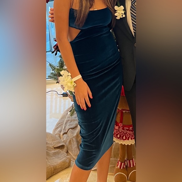 Edit by Nine Velvet Blue Dress - Picture 4 of 5